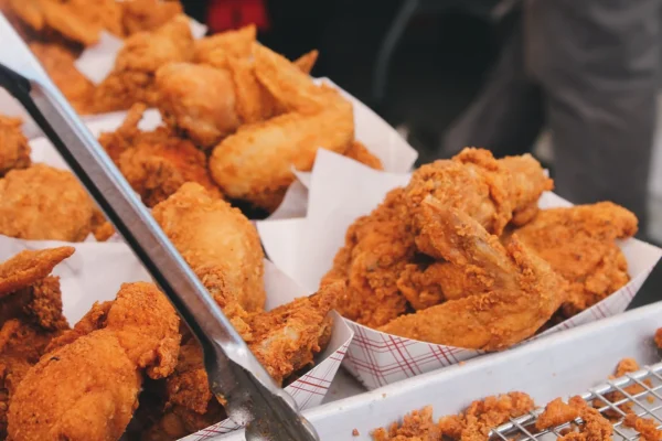 A basket of crispy golden pieces representing the best fried chicken in Seattle